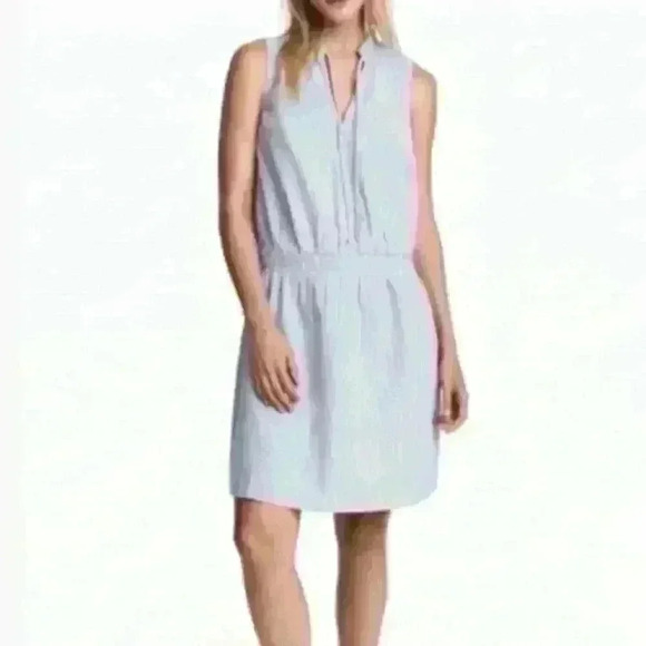 H&M L.O.G.G Seersucker Dress - Picture 1 of 7